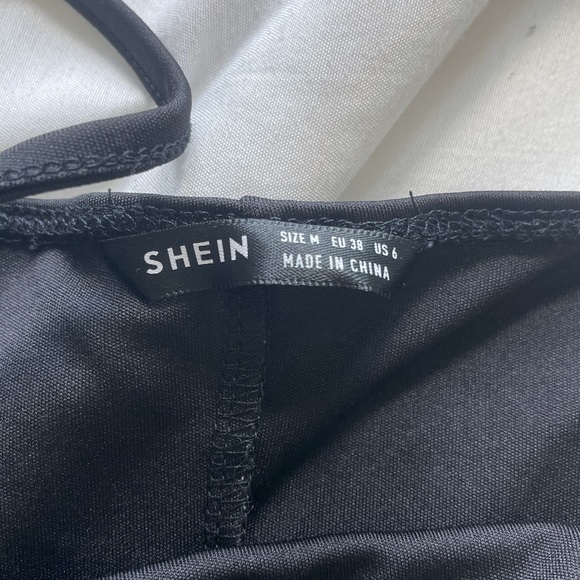 shein bodycon black dress - Picture 2 of 2